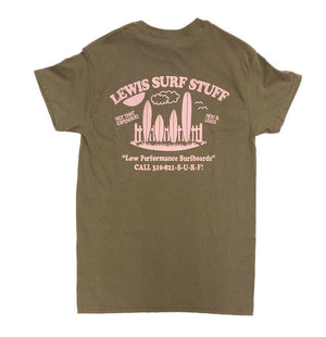 Lewis Surfboards Yard Sale Tee - Rider Shack