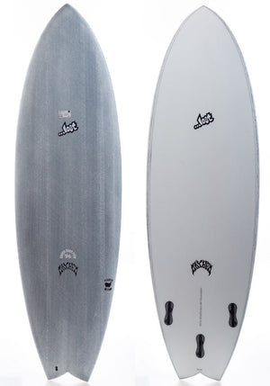 Lost 5'10 Round Nose Fish 1996 Black Sheep Surfboard - Rider Shack