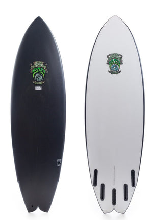Lost 5'11 Pisces Black Sheep Fish Surfboard - Rider Shack