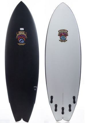 Lost 5'11 Pisces Black Sheep Fish Surfboard - Rider Shack