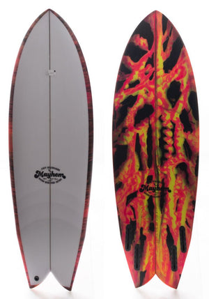 Lost 5'2 Round Nose Fish Retro Surfboard - Rider Shack