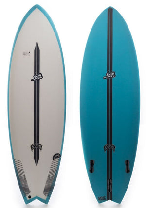 Lost 5'5 Round Nose Fish 1996 Light Speed Surfboard - Rider Shack