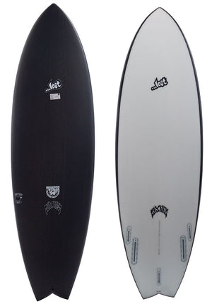 Lost 5'5 Round Nose Twinzer 96er Fish Surf Board Futures - Rider Shack
