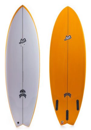 Lost 5'6 Round Nose Fish 1996 Surfboard w/Futures Boxes - Rider Shack
