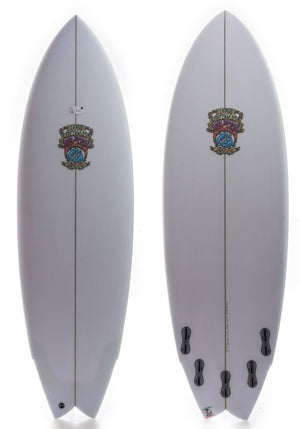 Lost 5'7 Pisces Fish Surf Board with FCS II - Rider Shack