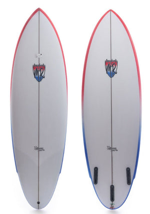 Lost 5'8 CA Twin Pin w Futures Surfboard - Rider Shack