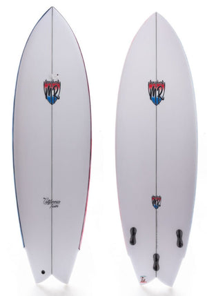 Lost 5'8 California Twin MR x MB Surfboard - Rider Shack
