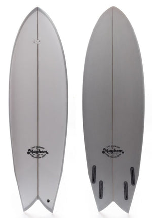 Lost 5'8 Round Nose Fish Retro with Resin Tint Surfboard - Rider Shack
