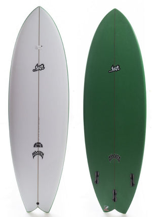 Lost 5'8 Round Nose Fish Wide 1996 Surfboard *Never Waxed!* - Rider Shack