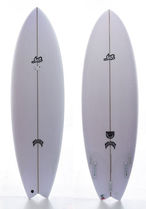 Lost 5'8 Round Nose Twinzer 96er Fish Surf Board Futures - Rider Shack