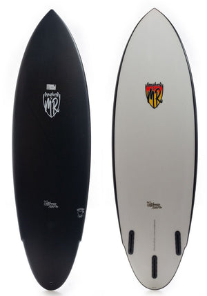Lost 5'9 CA Twin Pin Surfboard Black Sheep EPS - Rider Shack
