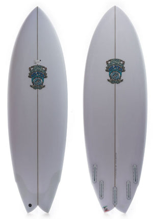 Lost Pisces 5'4 Fish Surf Board w Futures - Rider Shack