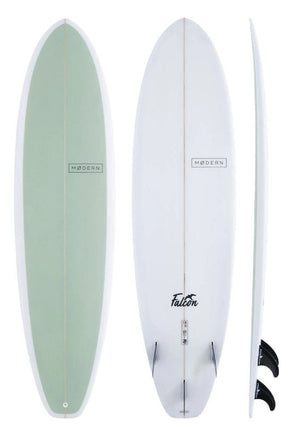 Modern 8'0 Falcon Olive Surfboard - Rider Shack
