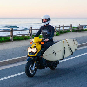 Moved By Bikes Moped Surfboard Rack - Rider Shack