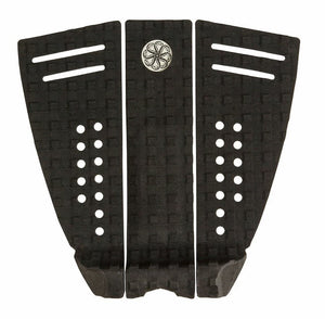 Octopus Rasta Rob Black 3 Piece Surfboard Traction Pad - Rider Shack