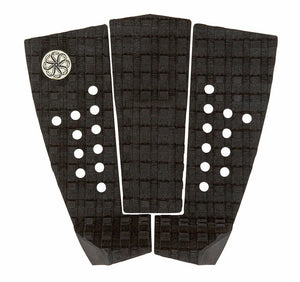 Octopus Scramble II Black 3 Piece Surfboard Traction Pad - Rider Shack