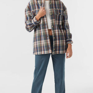 O'neill Chance High Pile Lined Flannel Jacket - Rider Shack