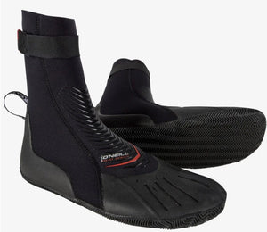 O'Neill Heat 3MM Round Toe Surfing Booties - Rider Shack