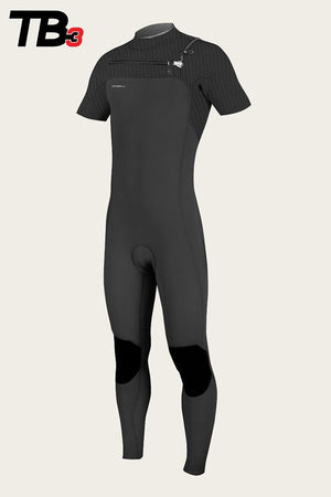 O'Neill Hyperfreak 2mm Mens Short Arm Chest Zip Fullsuit - Rider Shack
