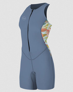 O'Neill Womens Bahia Front Zip Shorty - Rider Shack