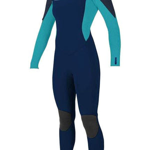 O'Neill Women's Hyperfreak 4/3+mm Chest Zip Wetsuit - Rider Shack