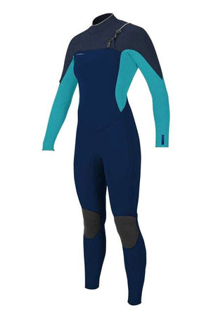 O'Neill Women's Hyperfreak 4/3+mm Chest Zip Wetsuit - Rider Shack