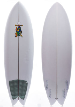 Pavel 5'9 Rainbow Speedialer Fish Surfboard - Rider Shack