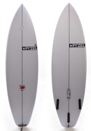 Pyzel 5'10 Red Tiger Shortboard Surfboard - Rider Shack
