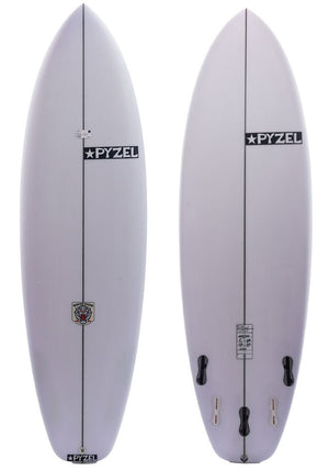 Pyzel 5'10 White Tiger Shortboard Surfboard - Rider Shack