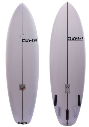 Pyzel 5'10 White Tiger Shortboard Surfboard - Rider Shack