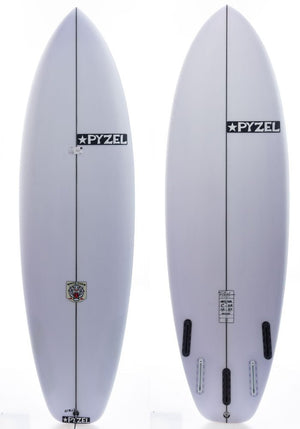 Pyzel 5'10 White Tiger Shortboard Surfboard Future Fin - Rider Shack