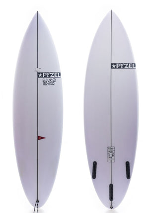 Pyzel 5'11 Ghost Surfboard Futures - Rider Shack