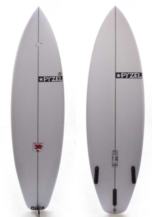 Pyzel 5'11 Red Tiger Shortboard Surfboard - Rider Shack