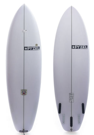 Pyzel 5'11 White Tiger Shortboard Surfboard - Rider Shack