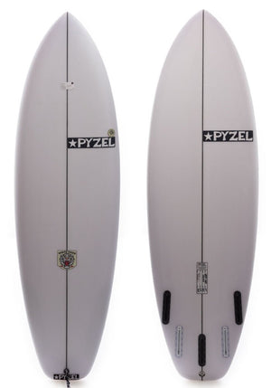 Pyzel 5'6 White Tiger Shortboard Surfboard - Rider Shack