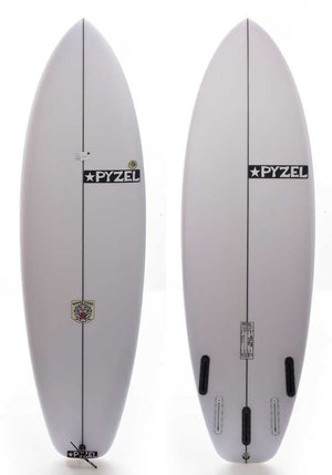 Pyzel 5'7 White Tiger Shortboard Surfboard - Rider Shack