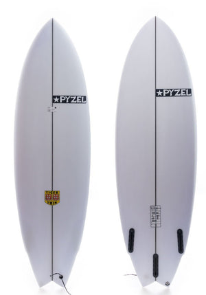 Pyzel 5'8 Tiger Twin Shortboard Surfboard - Rider Shack