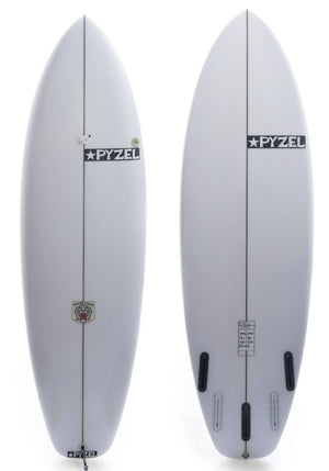Pyzel 5'8 White Tiger Shortboard Surfboard - Rider Shack