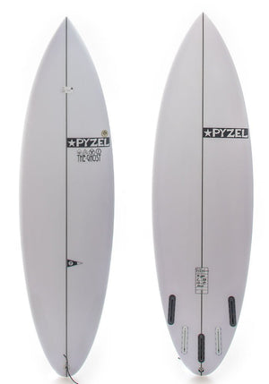 Pyzel 6'0 Ghost Short board w/ Futures - Rider Shack