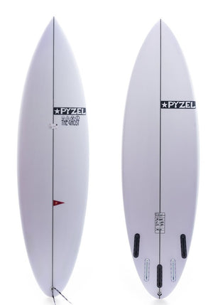 Pyzel 6'0 Ghost Short board with Futures Fins - Rider Shack