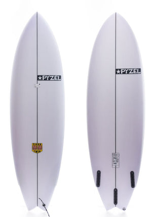Pyzel 6'0 Tiger Twin Funfromance Shortboard Surfboard - Rider Shack