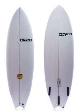Pyzel 6'0 Tiger Twin Shortboard Surfboard - Rider Shack