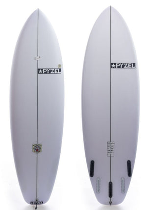 Pyzel 6'0 White Tiger Shortboard Surfboard - Rider Shack