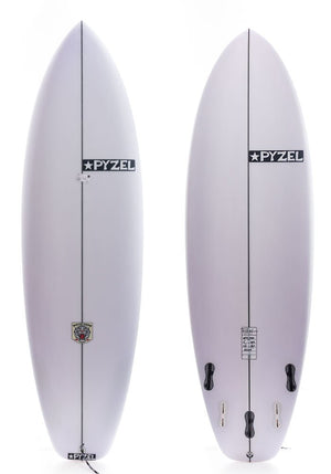 Pyzel 6'0 White Tiger Shortboard Surfboard Daily-Driver - Rider Shack