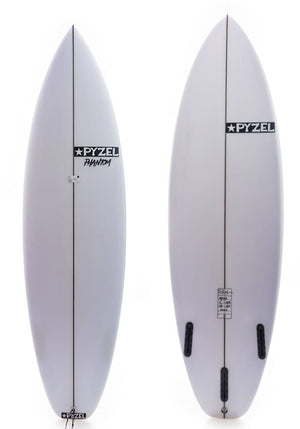 Pyzel 6'2 Phantom Thruster Shortboard Surfboard - Rider Shack