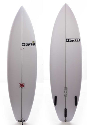 Pyzel 6'2 Red Tiger Shortboard Surfboard - Rider Shack