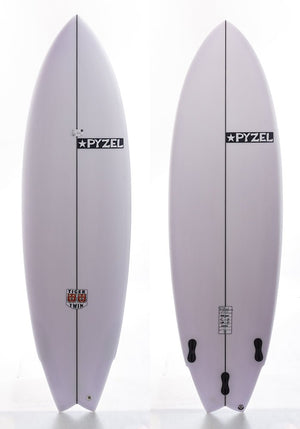 Pyzel 6'2 Tiger Twin Shortboard Surfboard w/Futures - Rider Shack