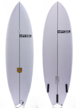 Pyzel 6'4 Tiger Twin Shortboard Surfboard Futures - Rider Shack