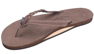 Rainbow Flirty Braidy Womens Premier Leather Sandals - Rider Shack