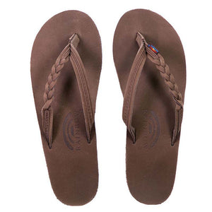 Rainbow Flirty Braidy Womens Premier Leather Sandals - Rider Shack